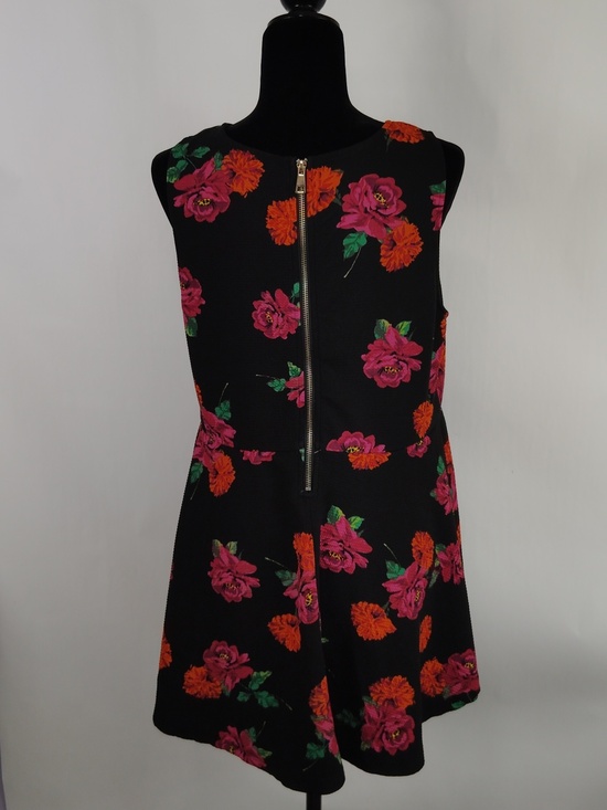 Torrid Ponte Floral Hi-lo Peplum Top - Picture 7 of 9